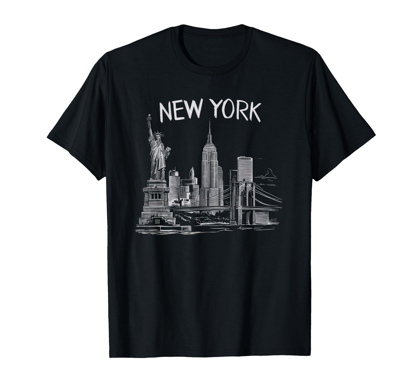 New York Gifts For Men Women NY City Vintage Urban NYC T-Shirt
