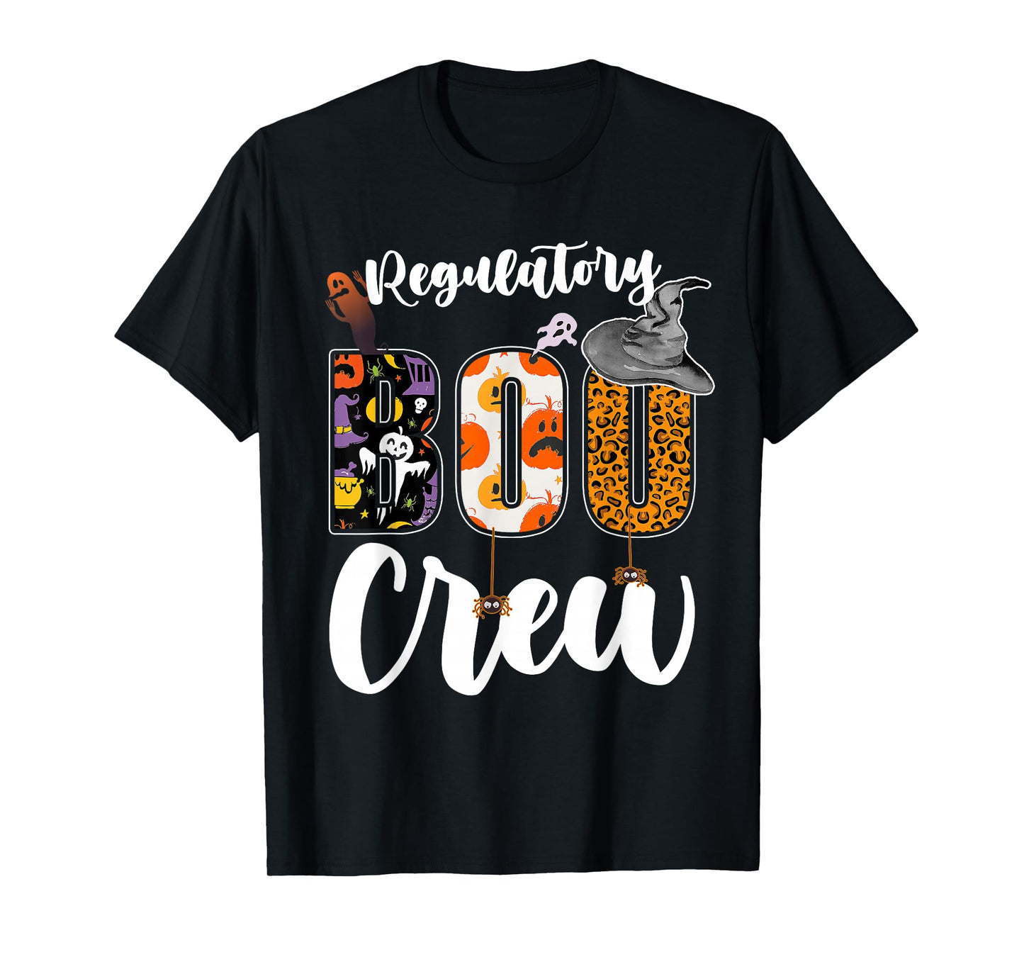 Regulatory Boo Crew Halloween Match Compliance Analyst T-Shirt