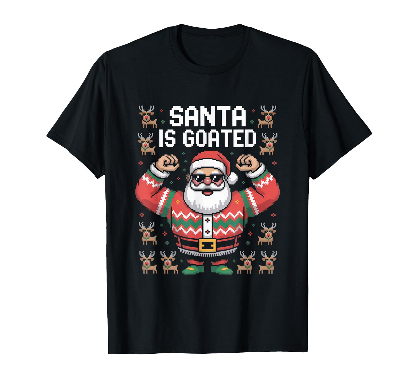 Funny Gen Alpha Gen Z Slang Funny Christmas Sweater T-Shirt