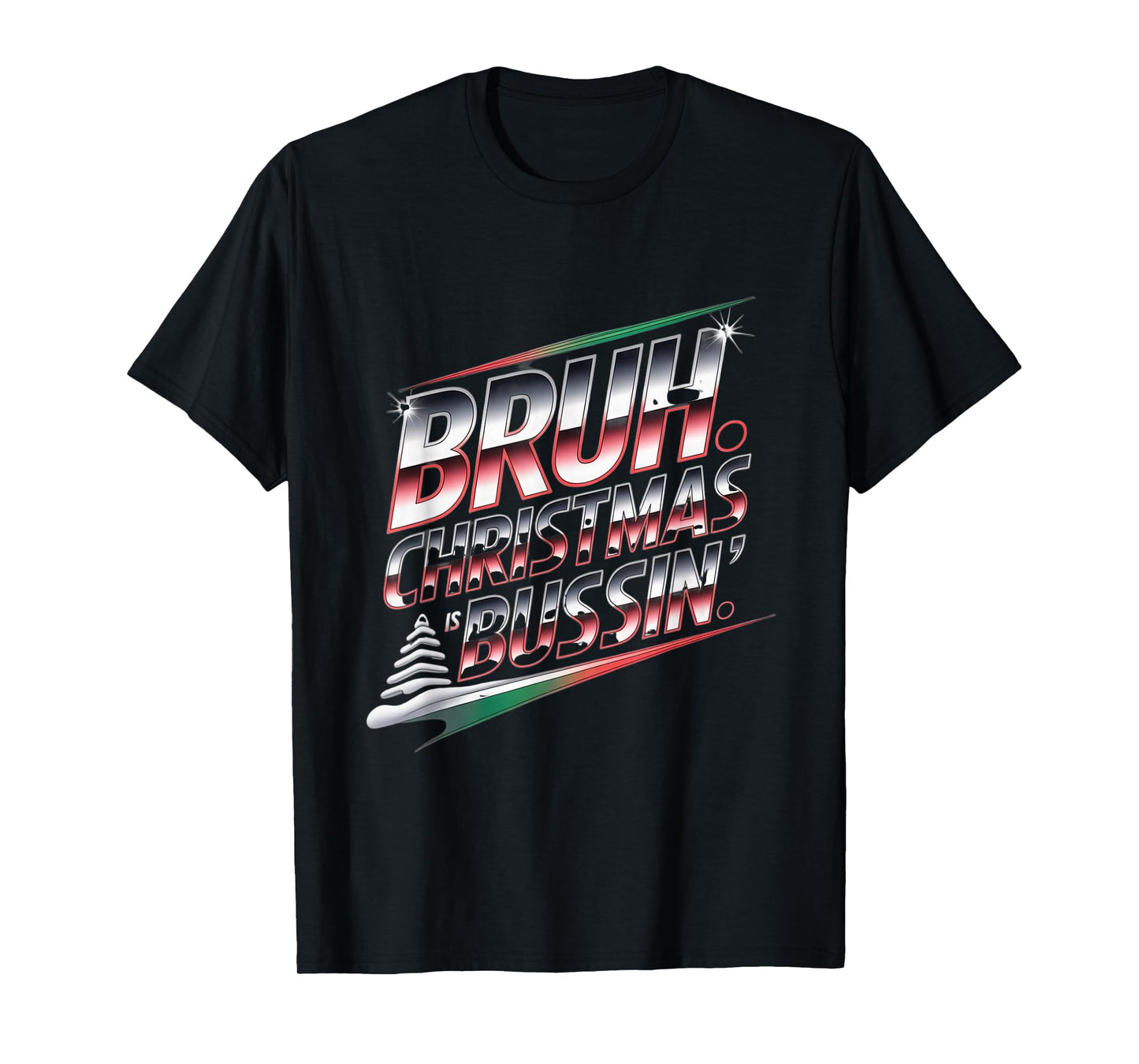 Funny Gen Alpha Gen Z Slang Funny Christmas Sweater T-Shirt