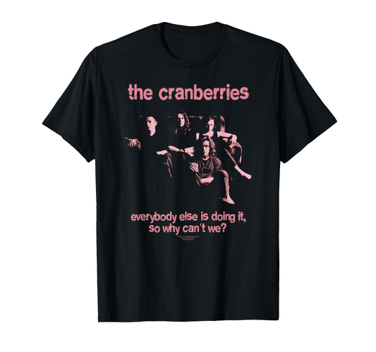 The Cranberries Everybody Else is Doing It Pink Vintage Band T-Shirt