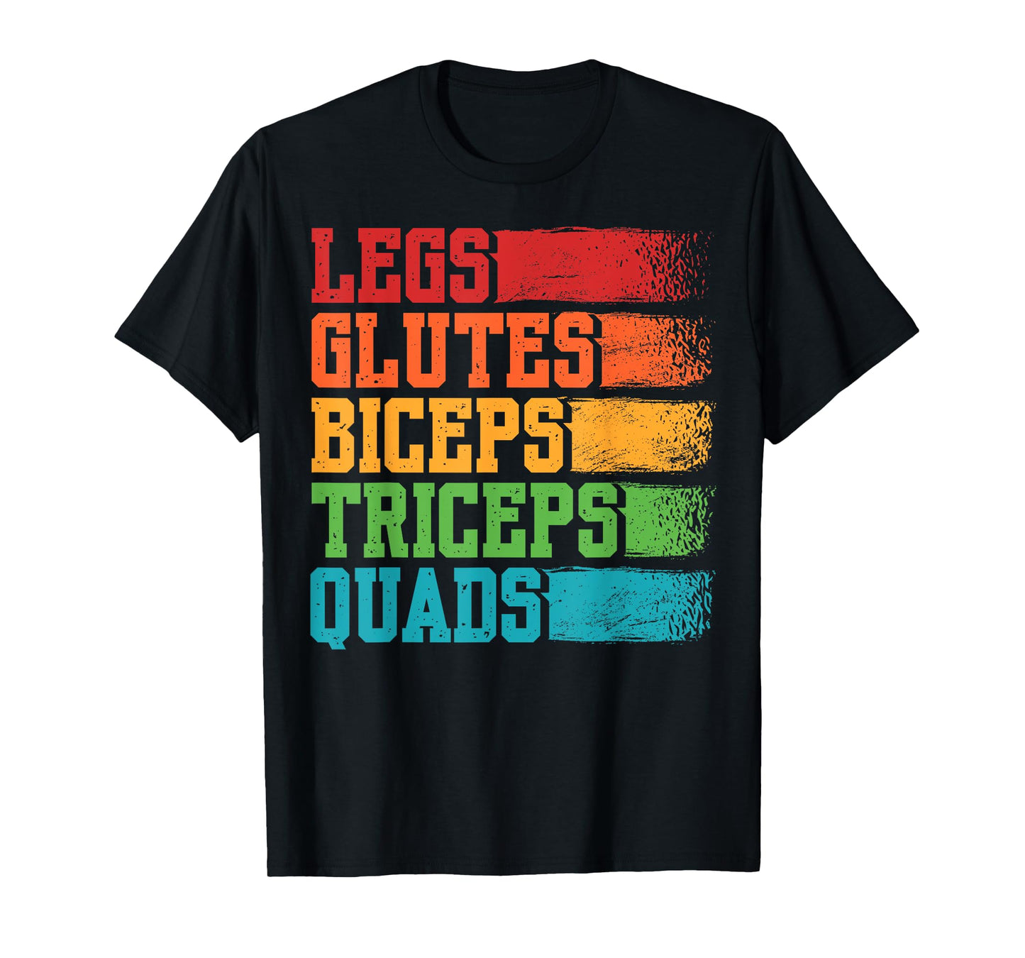 Legs Glutes Biceps Triceps Quads LGBT Fitness Pride Month T-Shirt