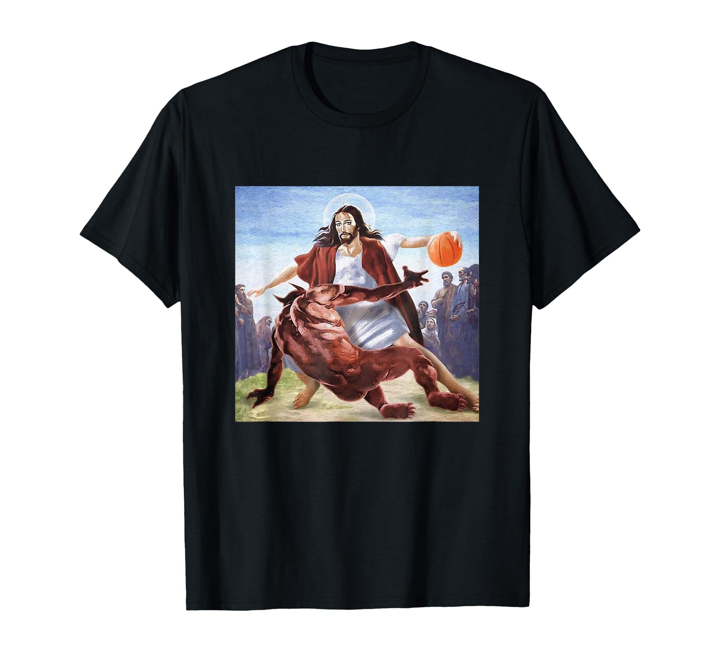 Xemrry Christian Unisex-Adults T-Shirt, Black, Small, Short Sleeve, Modern, Christian-themed novelty T-Shirt