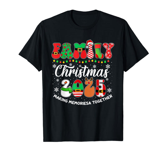 Family Christmas 2025 Matching Outfit Xmas Men Women Kids T-Shirt