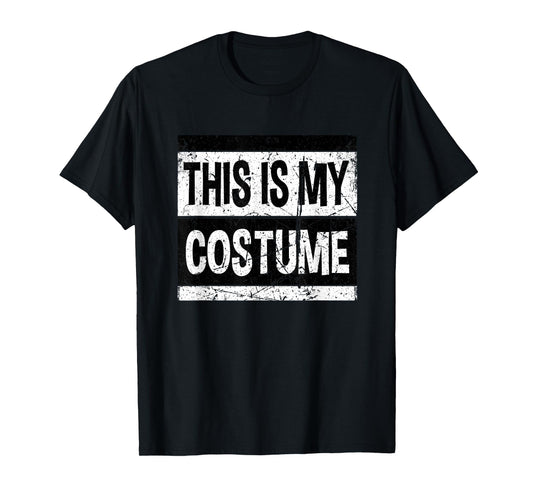 Retro This Is My Costume Shirt Men Women Kids For Halloween T-Shirt