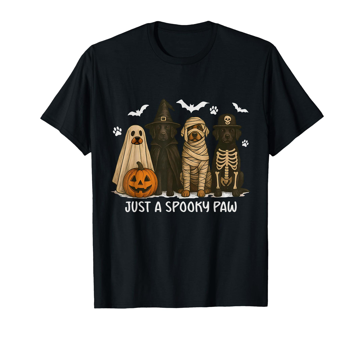 Labrador Retriever Halloween Labrador Witch Dog Mom Womens T-Shirt