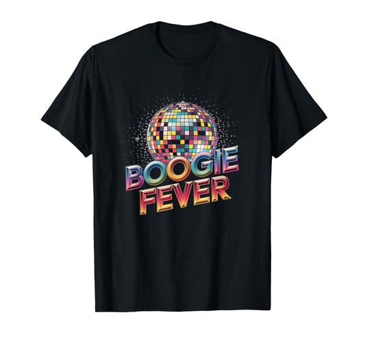 Disco Ball Vintage Retro boogie fever discoball cool party T-Shirt