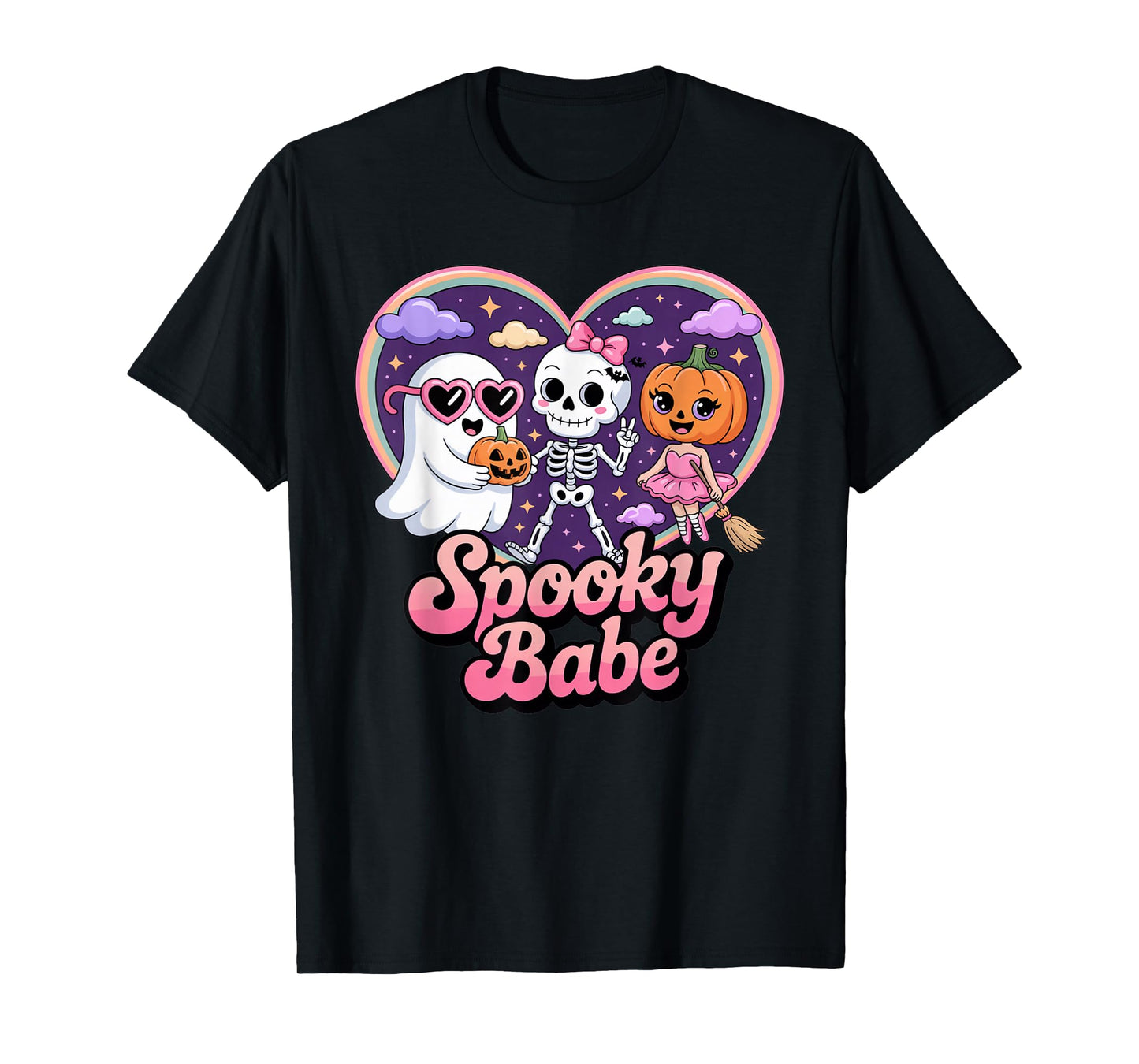 Spooky Babe Women's Halloween Costume Wicked T-Shirt