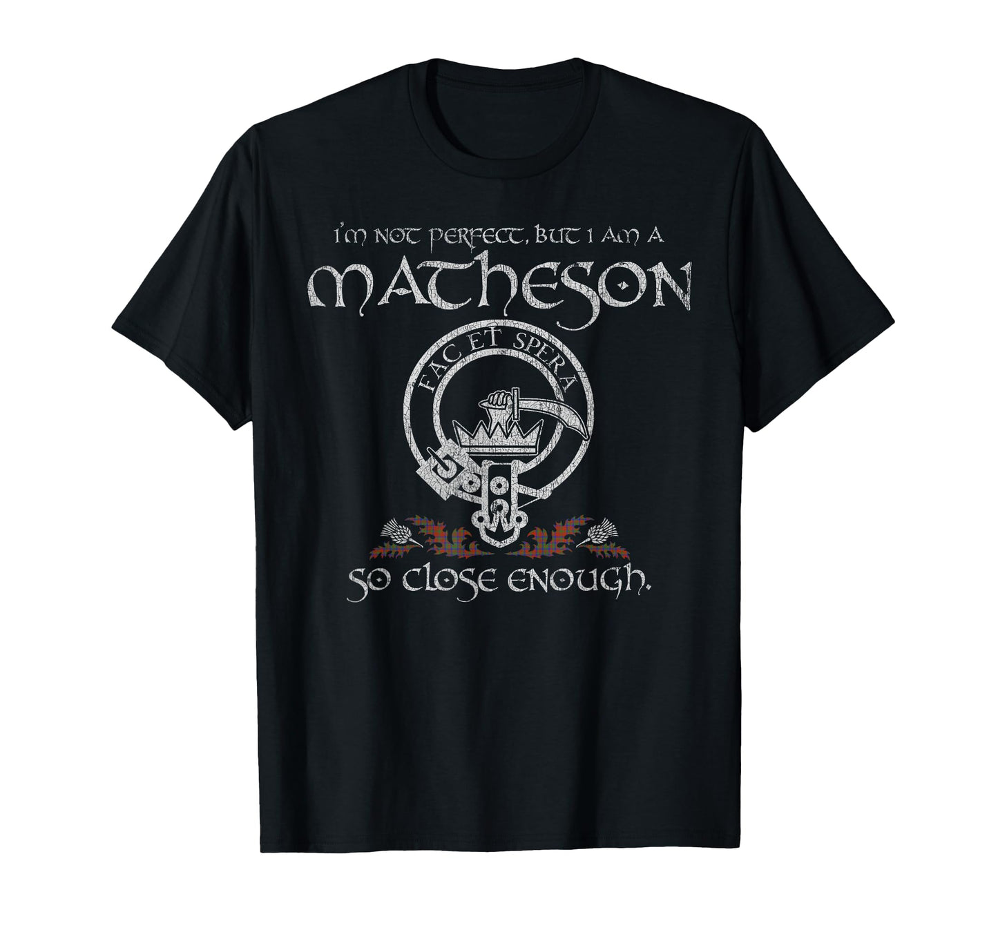 Matheson Clan Proud Heritage Scottish Last Name Vintage T-Shirt