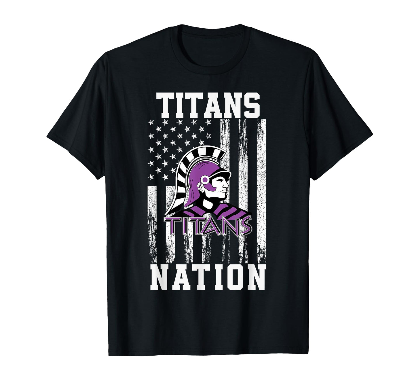 El Paso Gridley Titans Logo Nation HS T-Shirt
