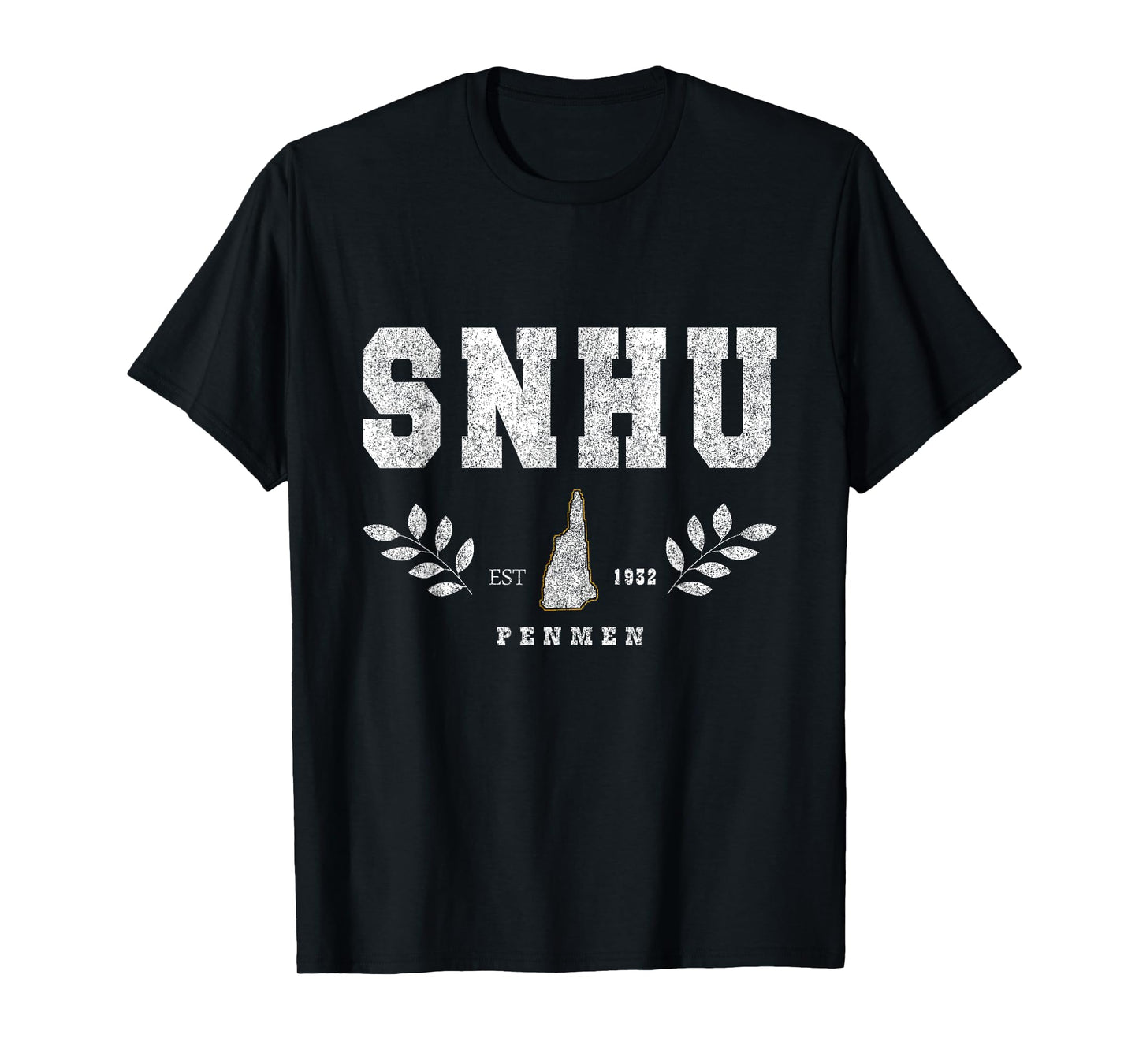 SNHU Arch Retro College University Athletic Sports Tee T-Shirt