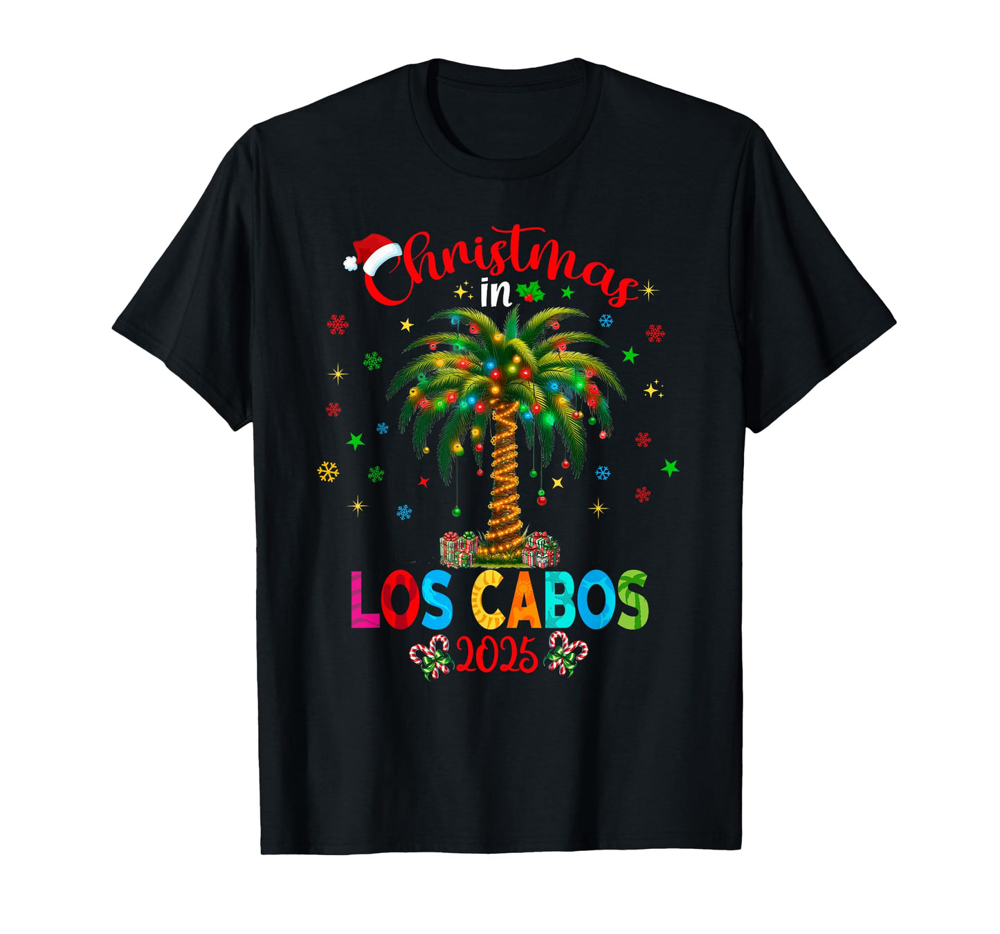 Mexico Cancun Cabo Christmas Trip Family Reunion Tropical T-Shirt