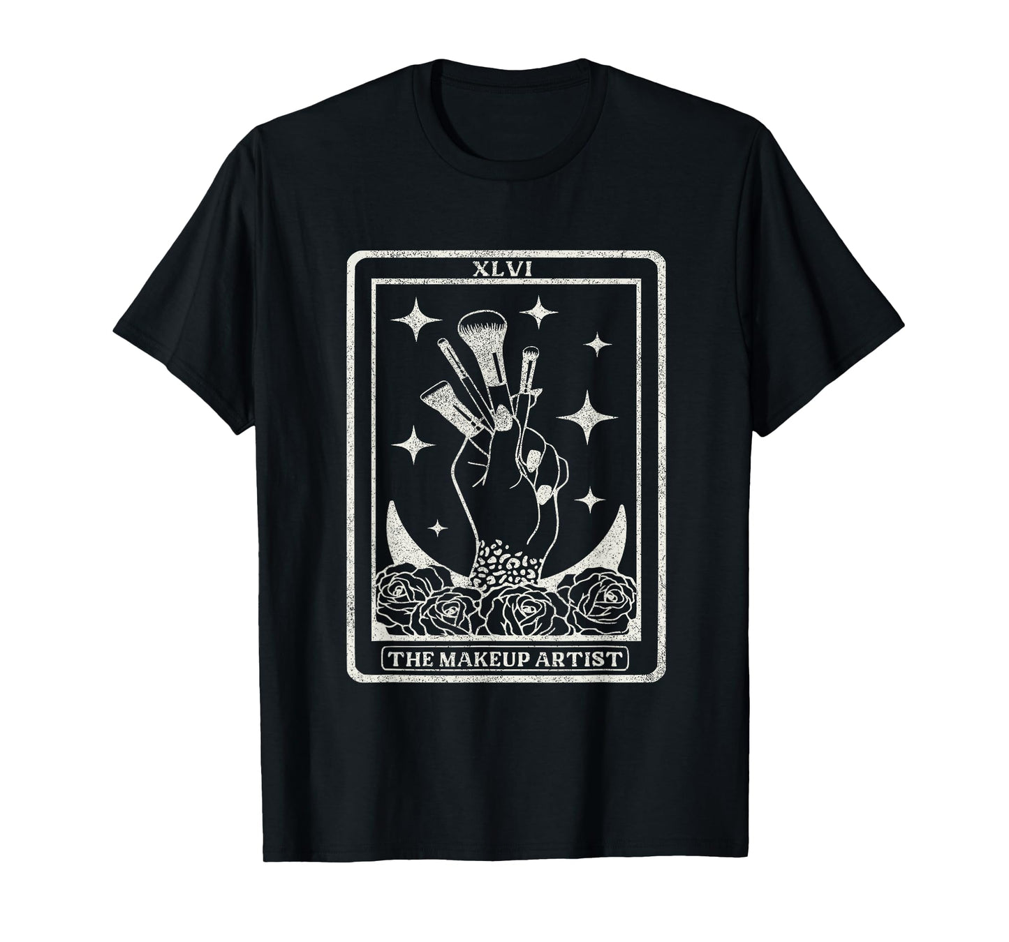 Vintage The Makeup Artist Tarot Card MUA The Makeup Artist T-Shirt