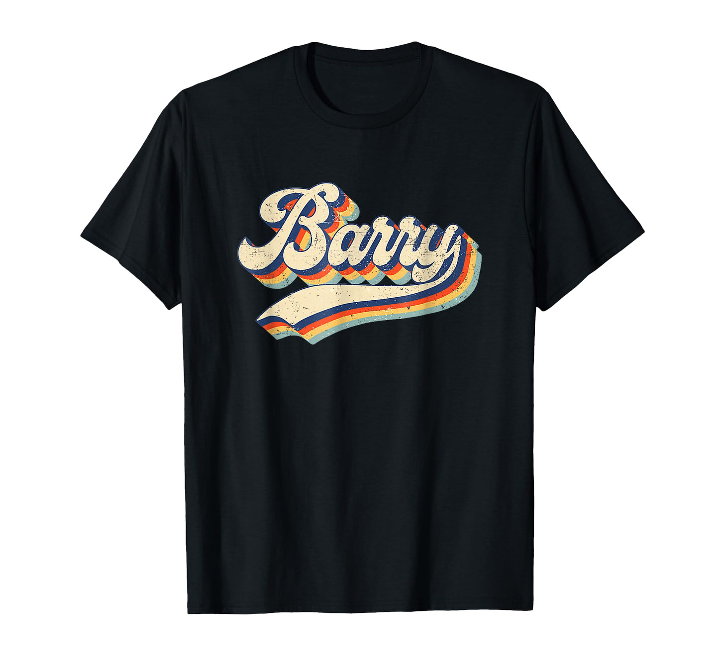 Funny Retro Vintage Barry First Name Barry T-Shirt