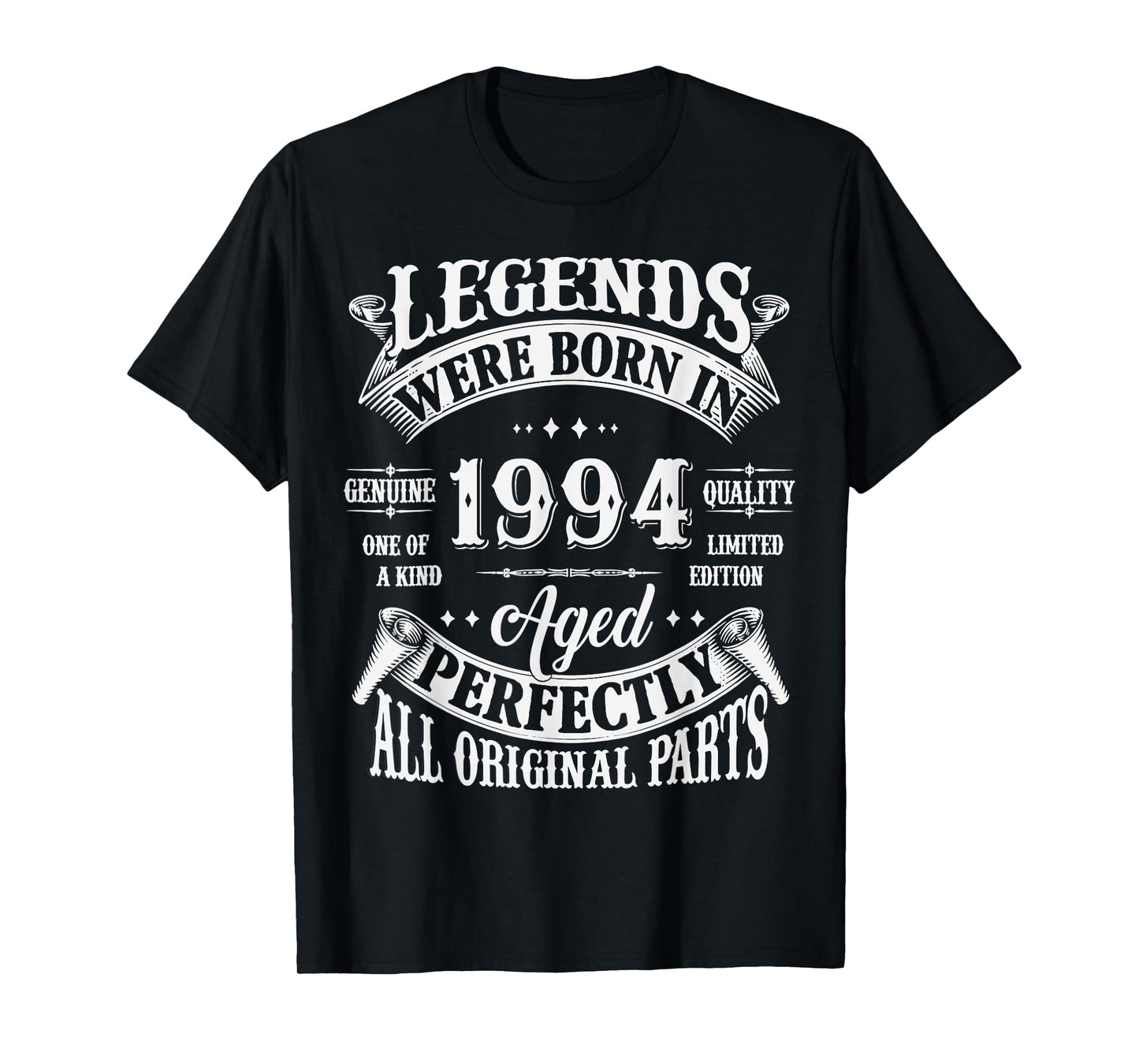 31st Birthday Tee 31 Years Old Vintage Legends Born In 1994 T-Shirt