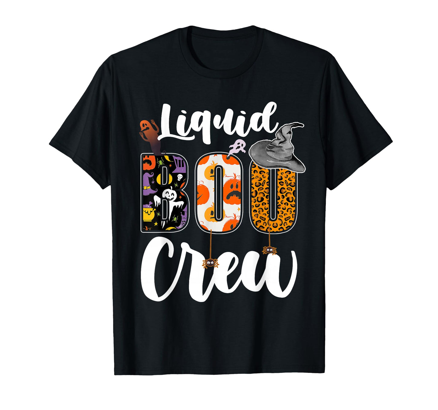 Liquid Boo Crew Halloween Match Drinker T-Shirt