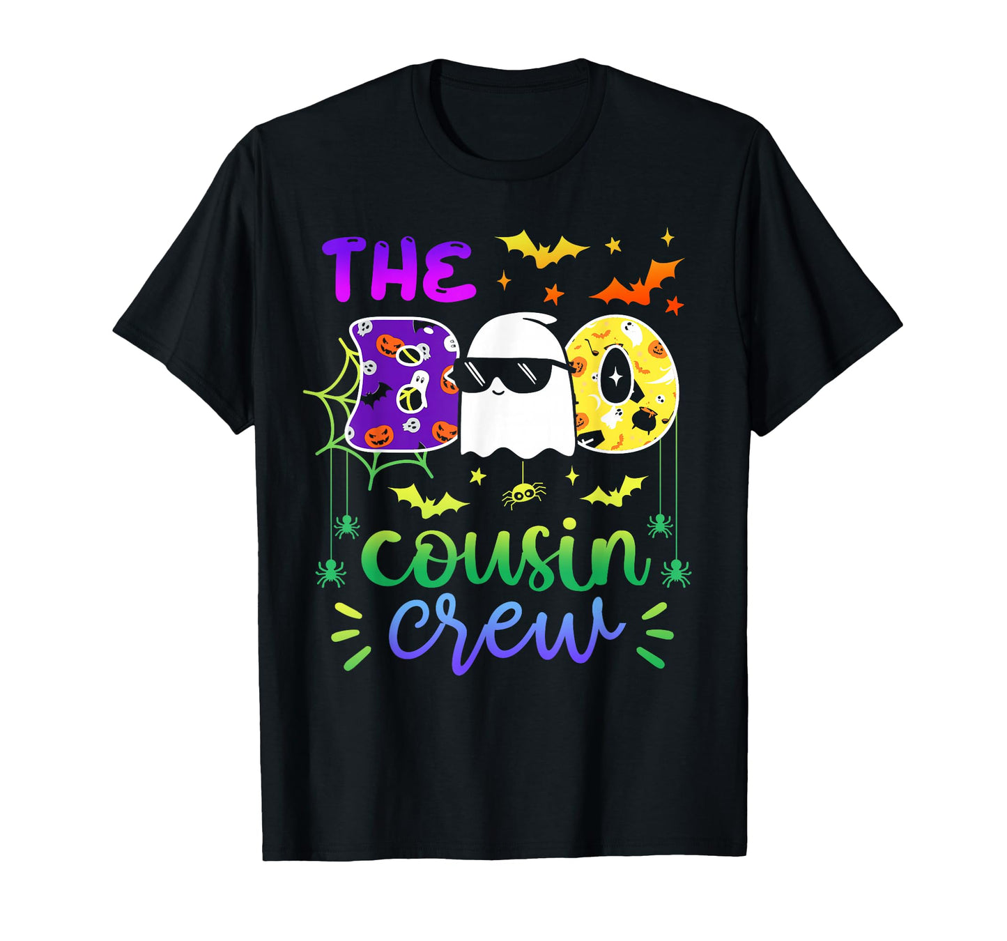 The Boo Cousin Crew Halloween Ghost Trick Treat Squad Matchi T-Shirt