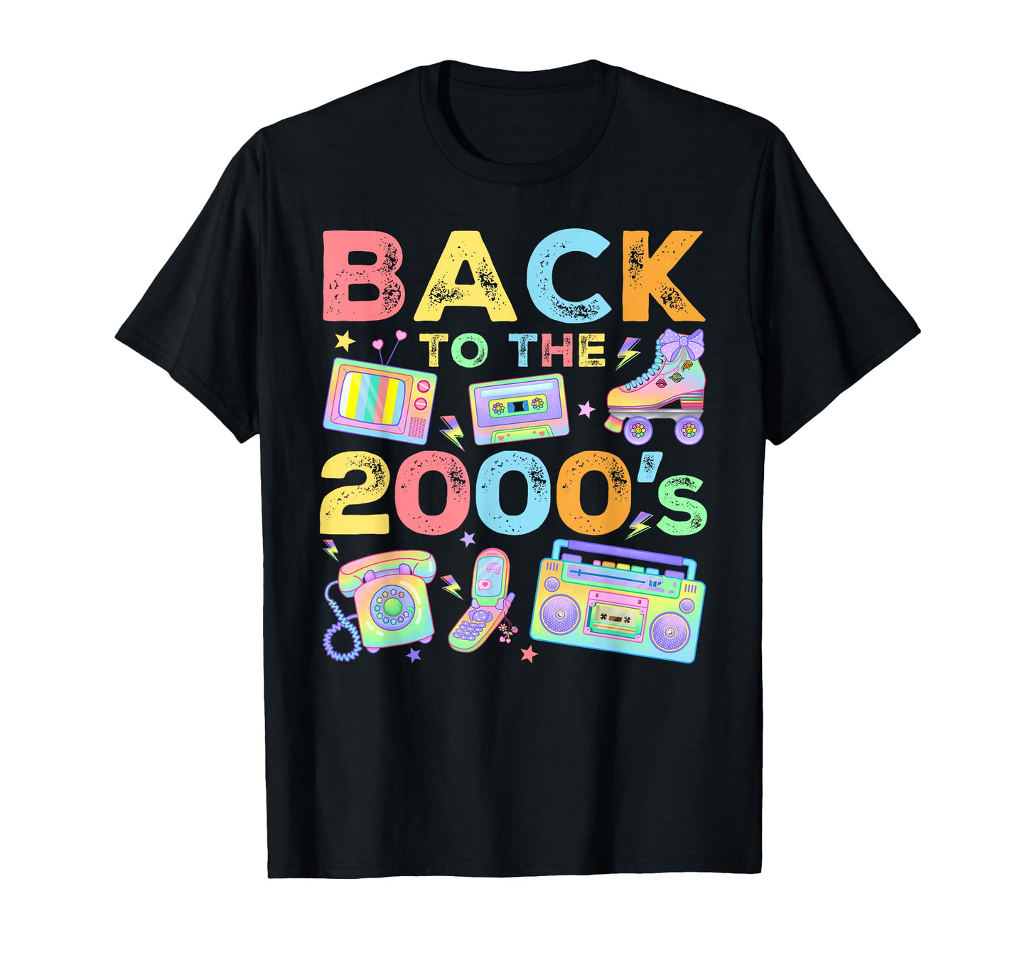 Back To 2000's 2000s Vintage Style 2000s Retro Party T-Shirt