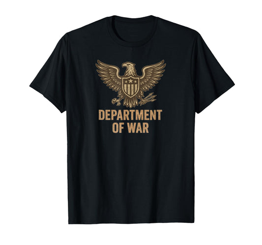 Department of War Eagle Emblem T-Shirt