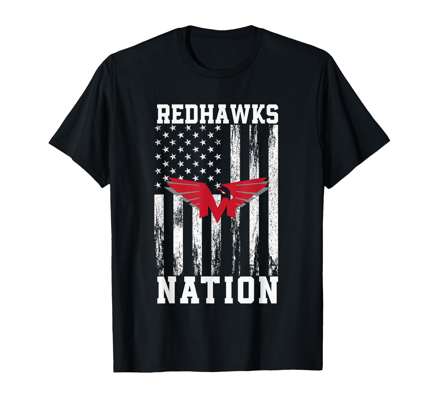 Monroe Redhawks Logo Nation HS T-Shirt