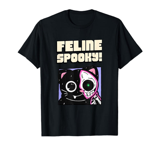 Feline Spooky - Halloween T-Shirt