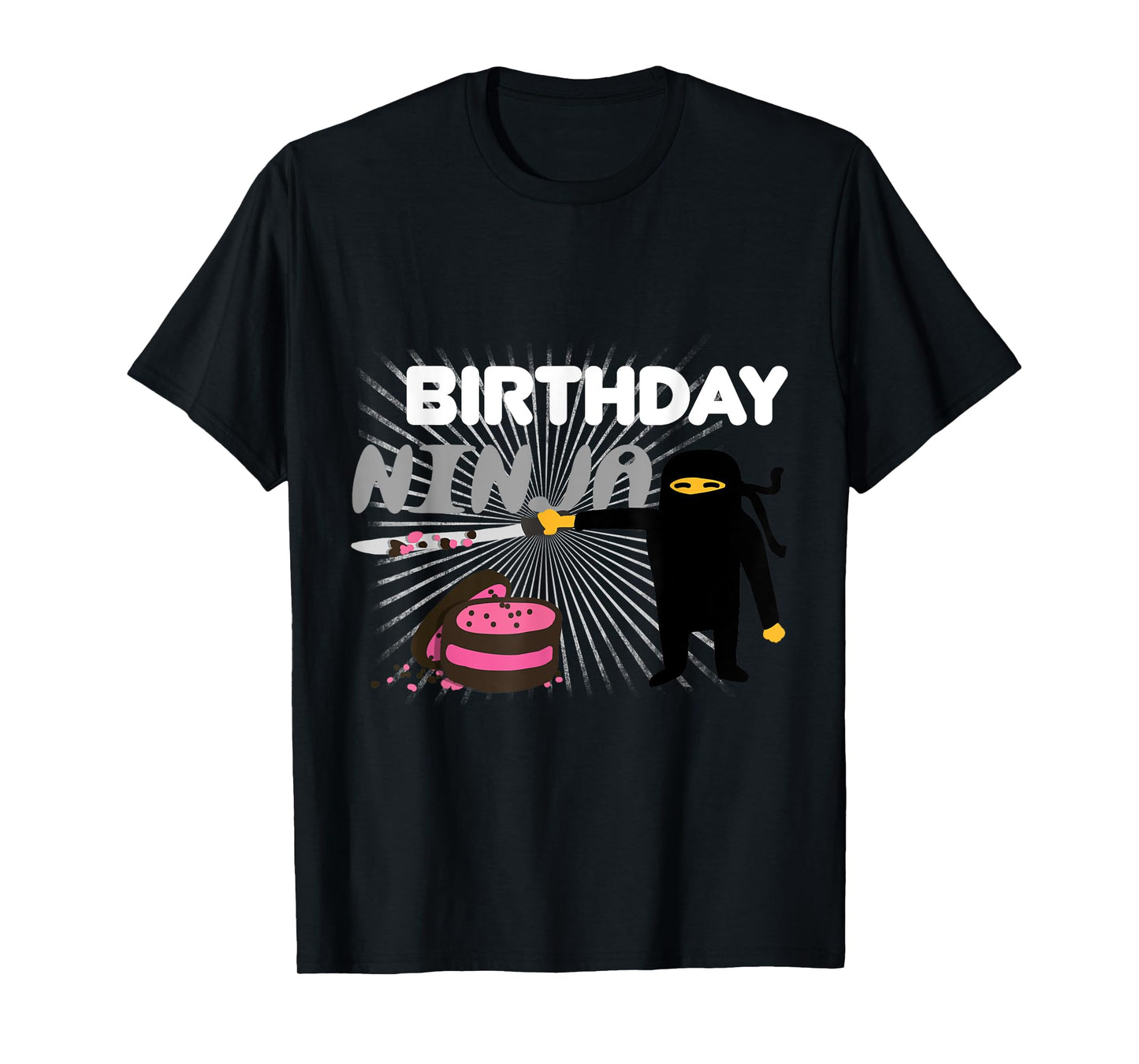 Birthday Party Ninja - Funny Cool Martial Arts Gift T-Shirt