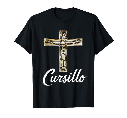 DeColores Cursillo Rainbow Rooster Catholic T-Shirt