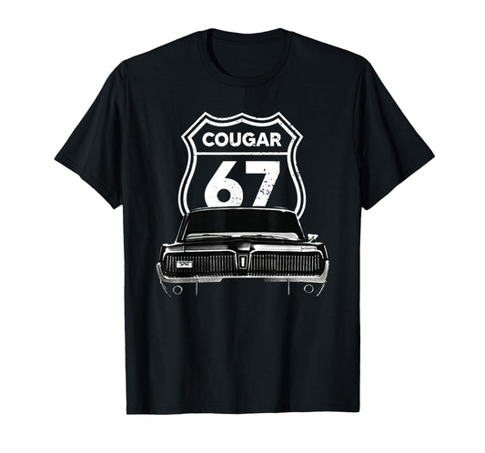1967 Mercury classic Cougar cars T-Shirt
