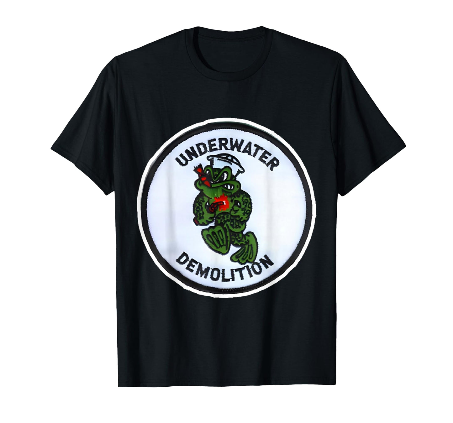 WWII UDT Frogman Underwater Demolitions Team Patch T-Shirt