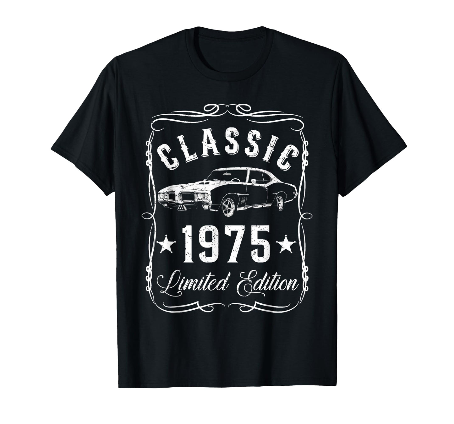 50th Birthday Classic Limited Edition 1975 Vintage Men Women T-Shirt