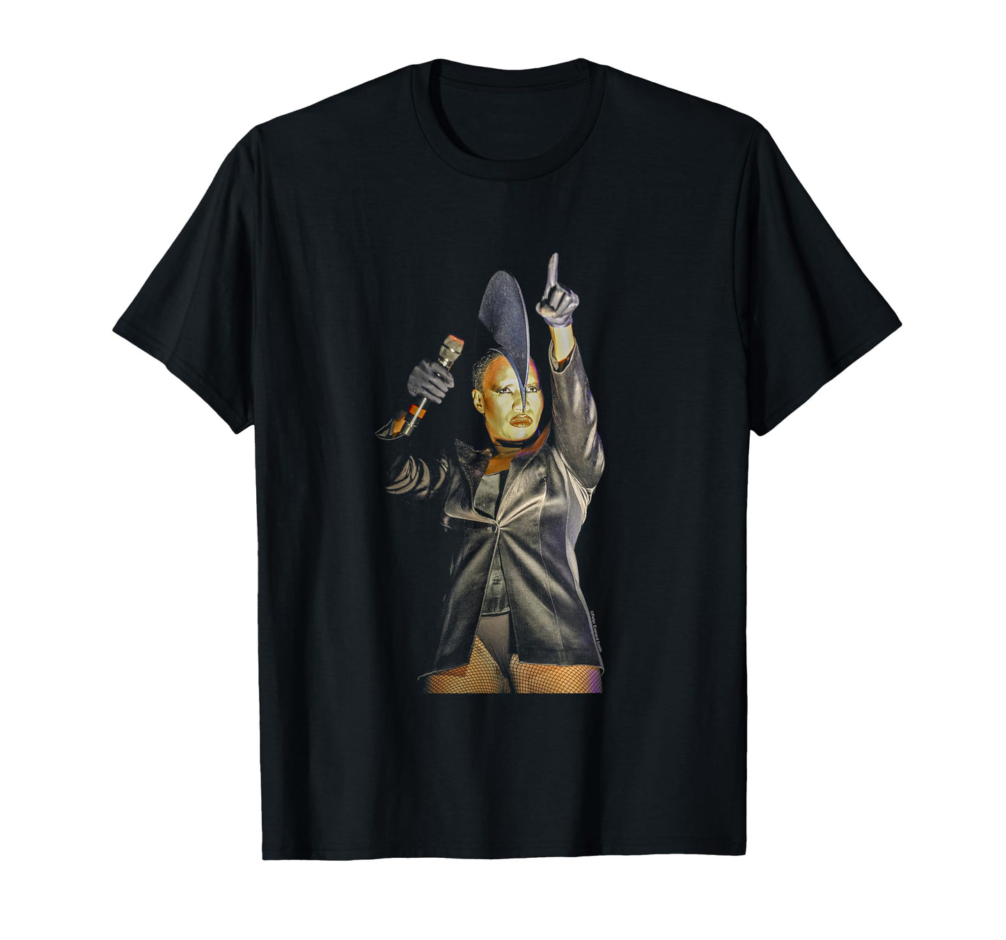 Grace Jones Performing On Stage By Everard Smith T-Shirt