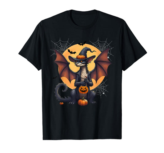 Dragon Zombie Witch Spooky Halloween Kids Family Matching T-Shirt