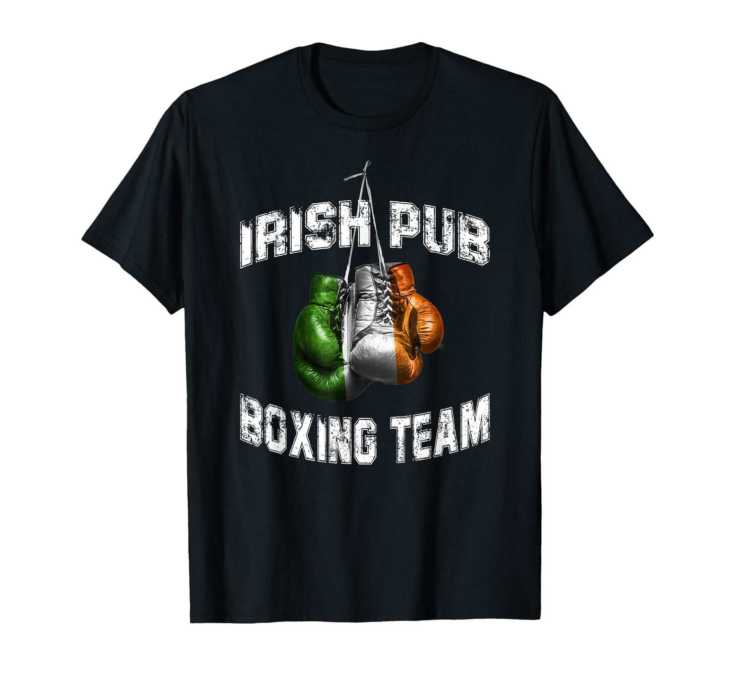 Irish Boxing Funny Ireland Flag T-Shirt - Irish Pub Tshirt T-Shirt