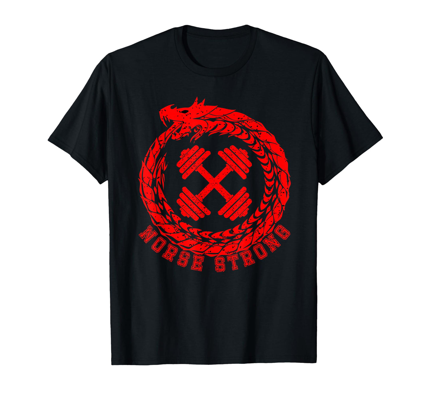 Norse Strong Scandinavian Bodybuilding PowerLifting Shirt