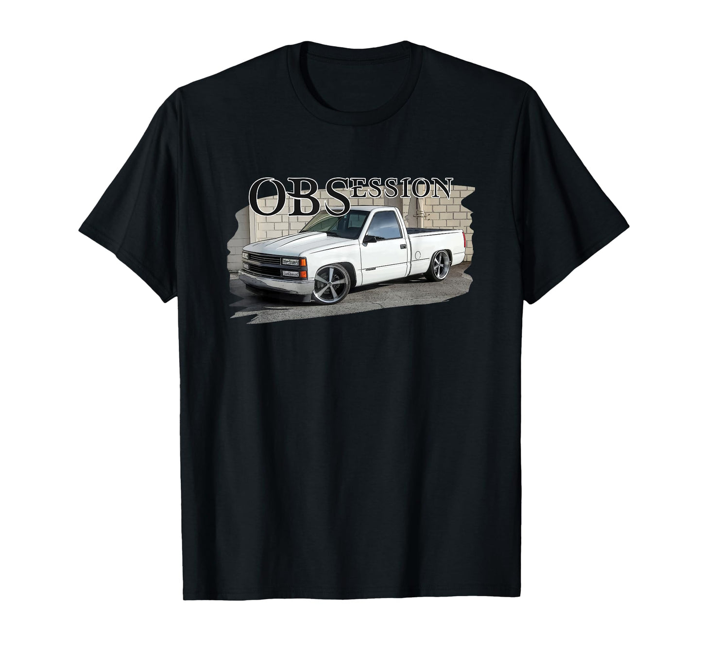 Lowered 90s Single Cab 1500 OBS Truck T-Shirt