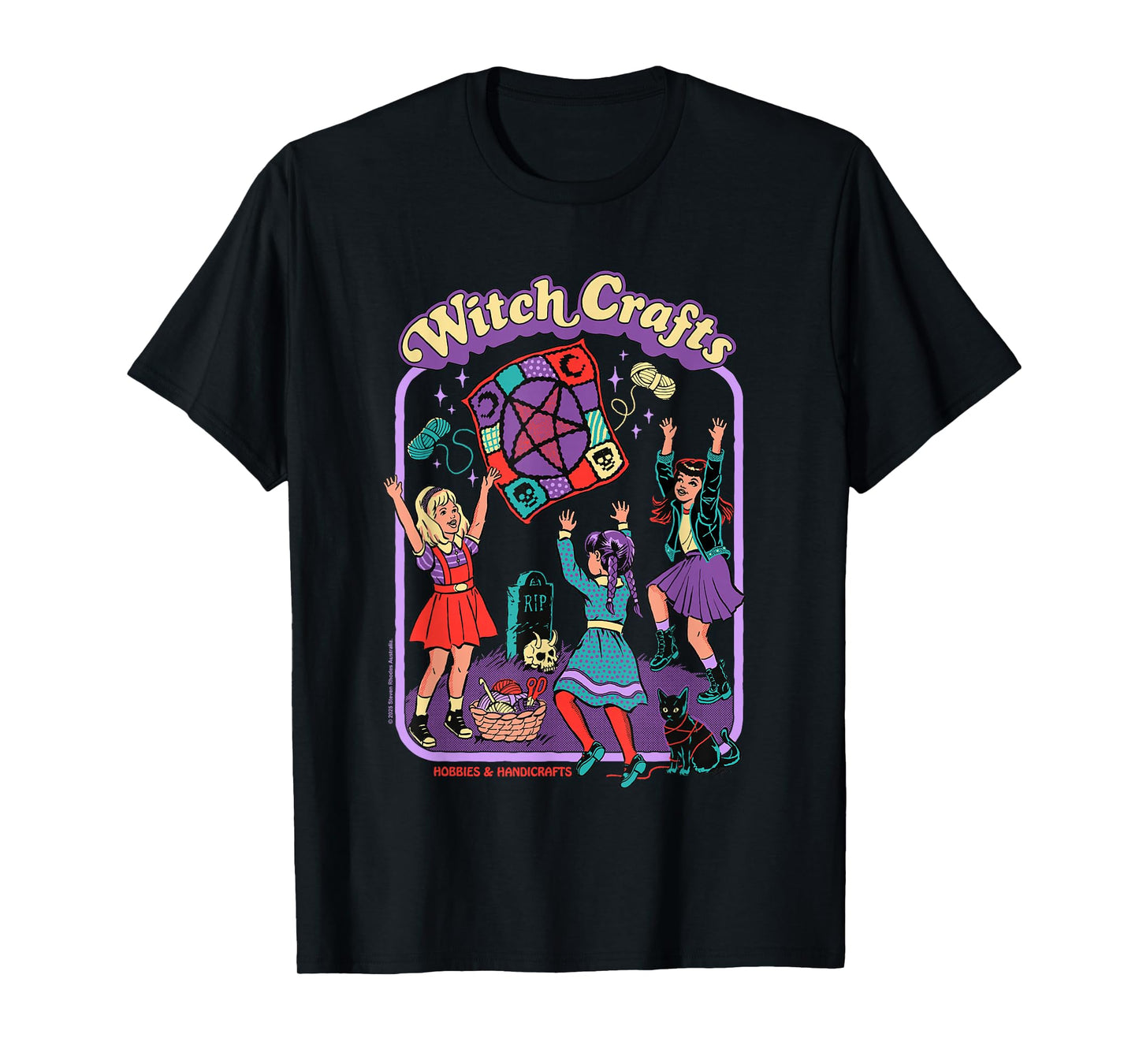 Witch Crafts Sarcastic Retro Vintage Funny Adult Humor T-Shirt