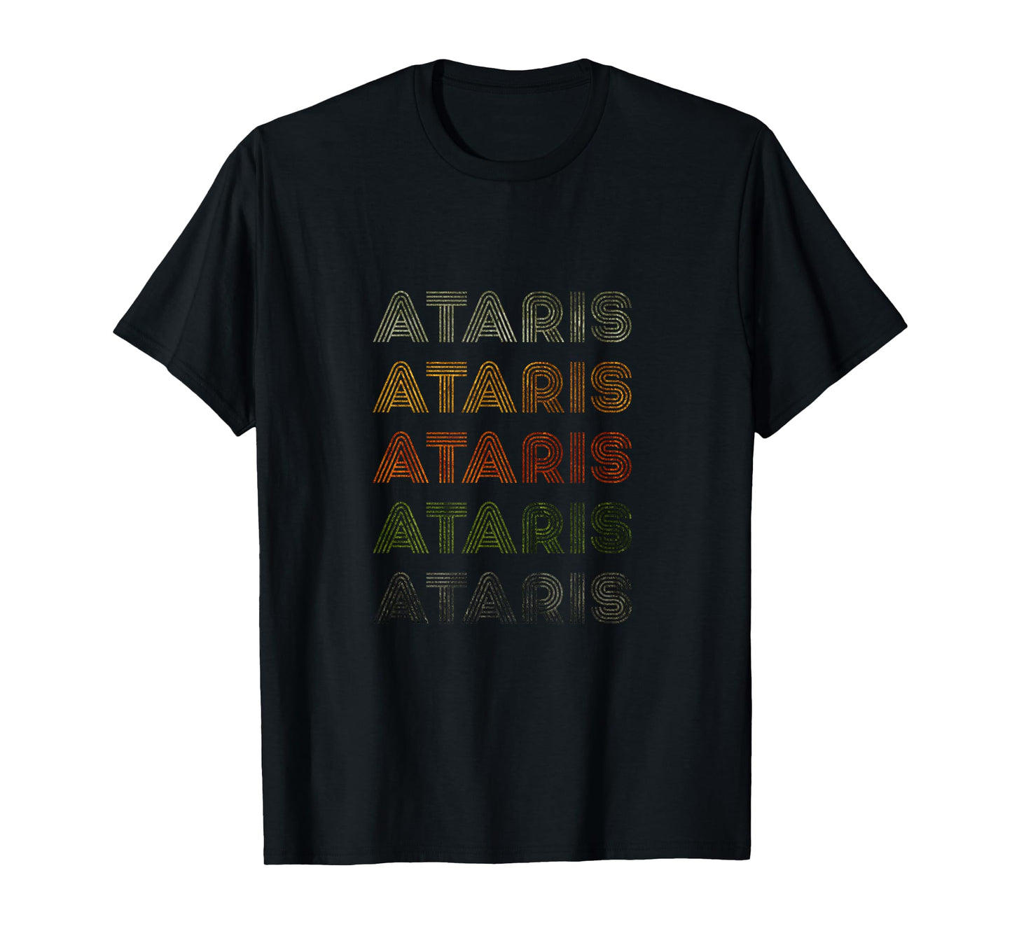 Love Heart Ataris Tee Grunge Vintage Style Black Ataris T-Shirt