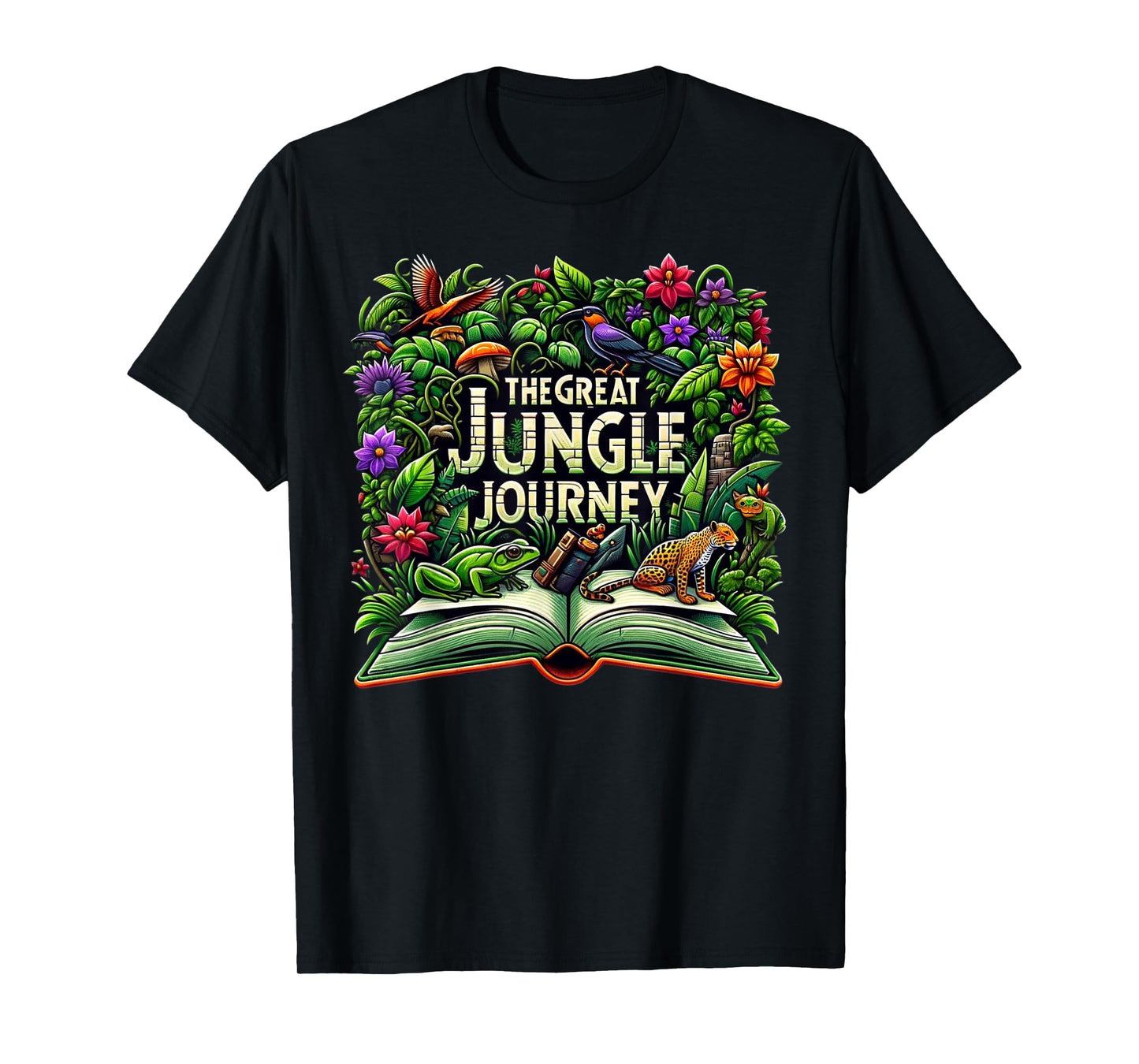 Jungle Journey VBS 2024 Vacation Bible School Summer Camp T-Shirt for Men Women Girls Kids