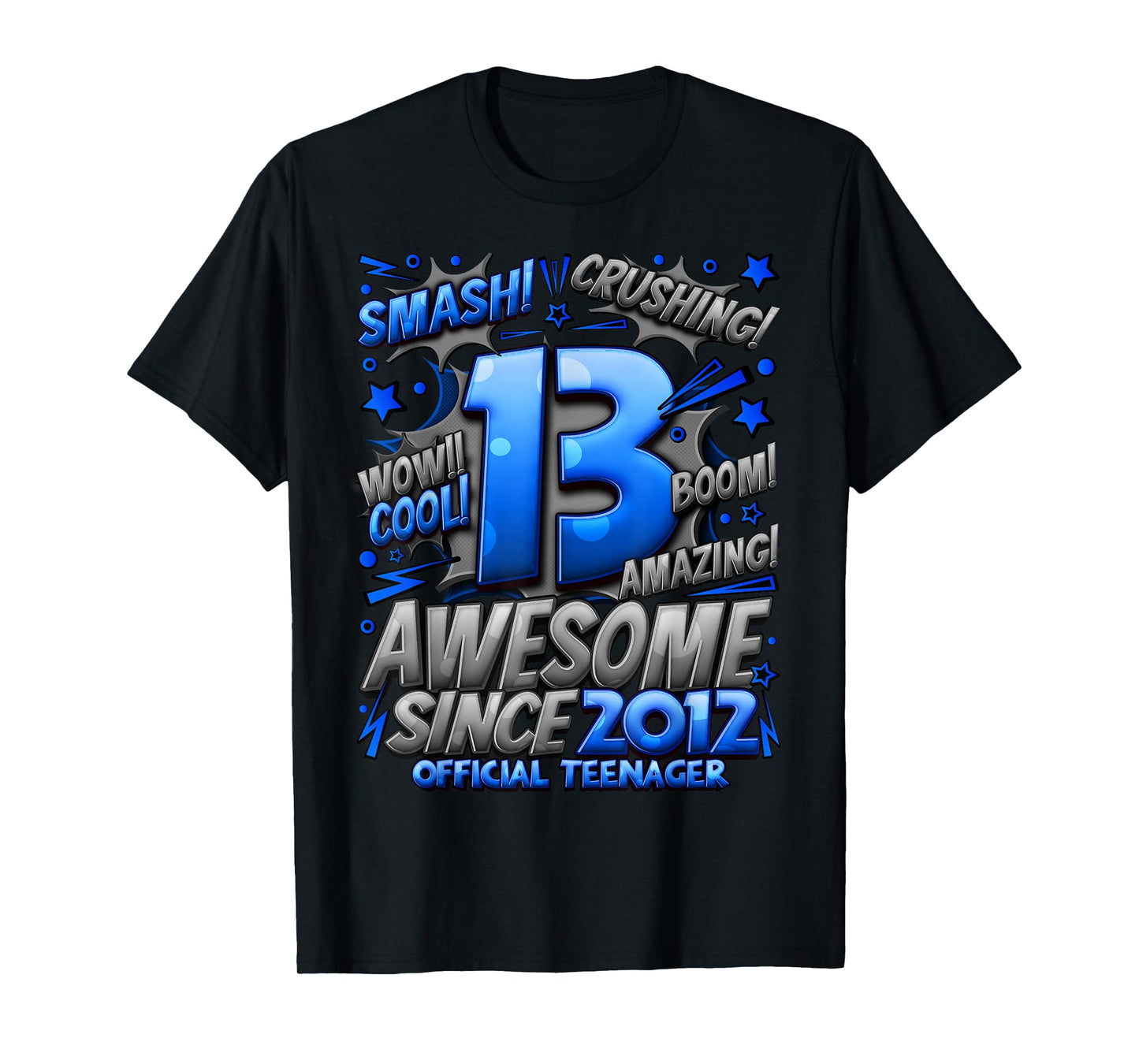 Official Teenager 13 Year Old Gifts Boys 13th Birthday Boy T-Shirt