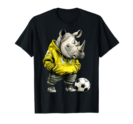 Rhino Soccer / Soccer player Rhino T-Shirt