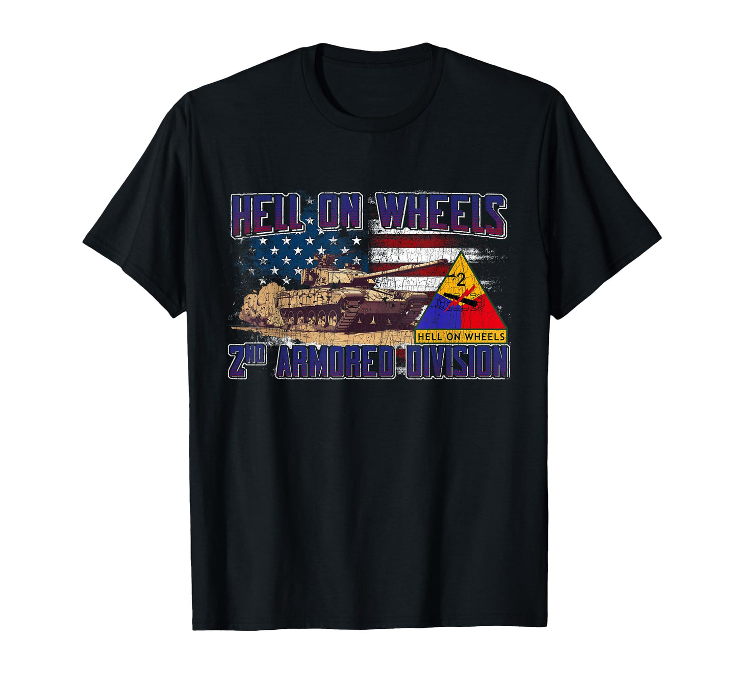 2nd Armored Division Ft Hood Texas Vintage Gifts T-Shirt