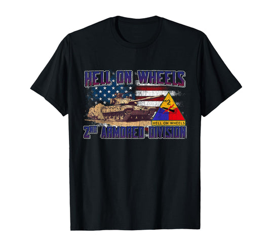 2nd Armored Division Ft Hood Texas Vintage Gifts T-Shirt