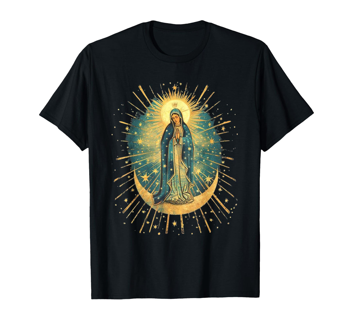 Our Lady De Guadalupe Sant Mary For Christians, Catholics T-Shirt