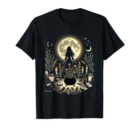 Samhain Pagan Samain Celtic Cottagecore Aesthetic Witch T-Shirt