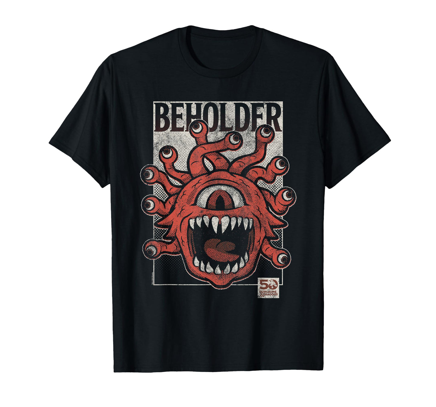 Dungeons & Dragons 50th Vintage Beholder T-Shirt