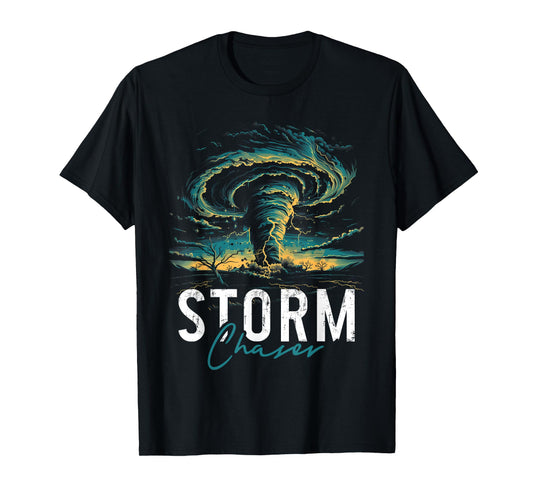 Storm Chasing Tornado Chaser Meteorologist Meteorology T-Shirt