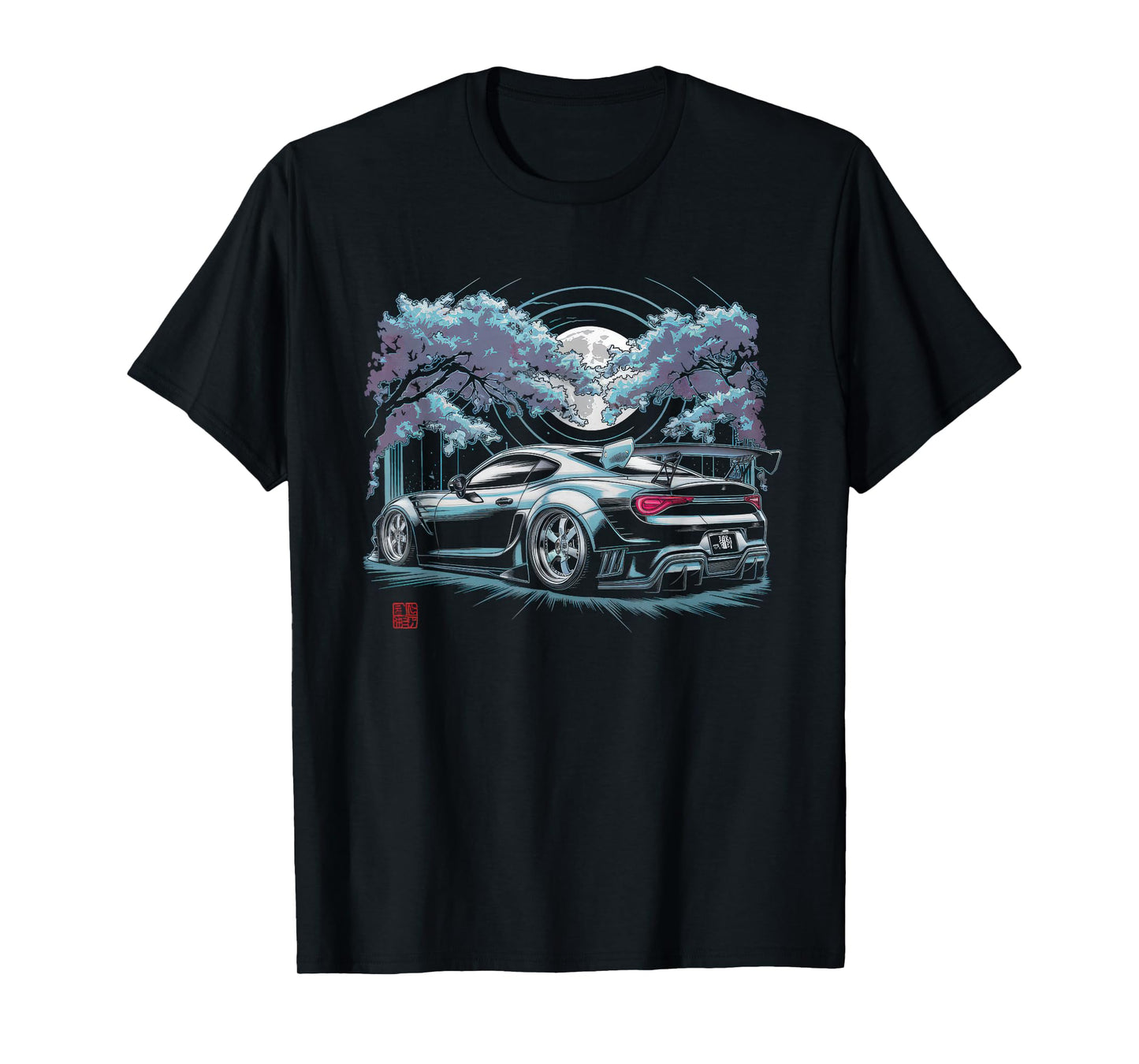 Japanese Car Tshirt Men JDM Japan Street Racing Streetwear T-Shirt