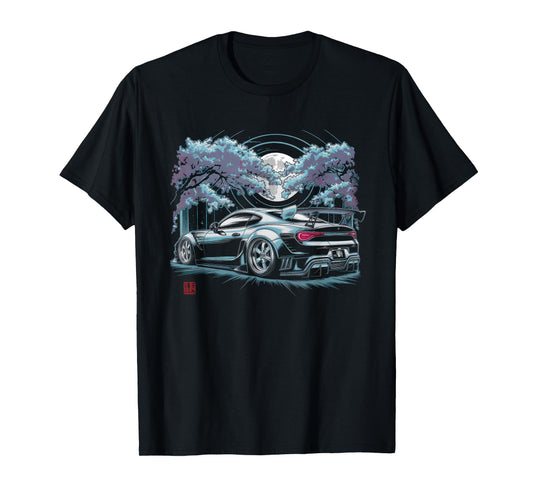 Japanese Car Tshirt Men JDM Japan Street Racing Streetwear T-Shirt