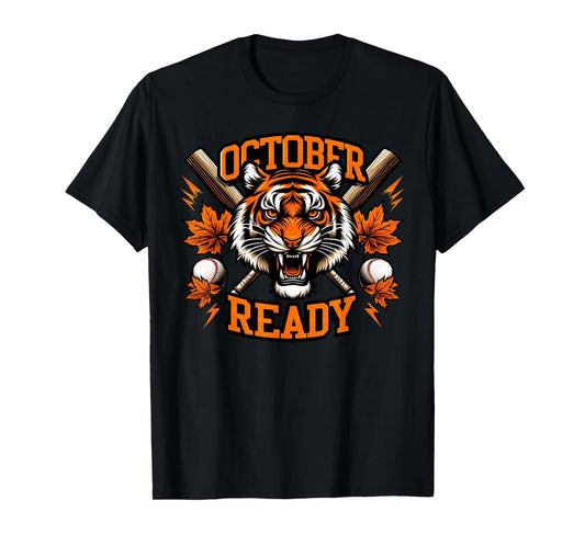 October Ready Funny Shirt For Ready Tiger Shirts Mens Womens T-Shirt