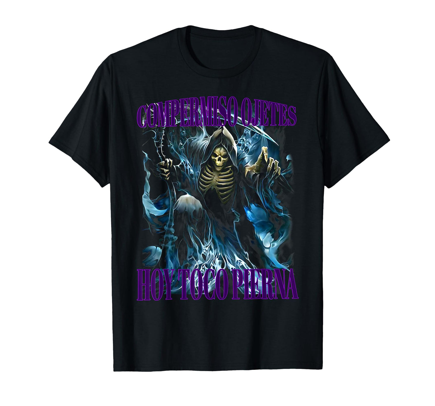 Compermiso ojetes hoy toco pierna: Calacas chidas gym T-Shirt